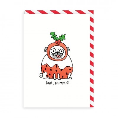 Bah Humpug Greeting Card