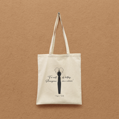 TOTE BAG "VIRGINIA WOOLF" SUSANA SILVA