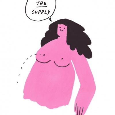 ILUSTRAÇÃO "#2AGRAVIDAEDETODOS" GABRIELA ARAÚJO