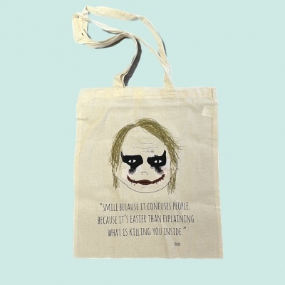 TOTE BAG "JOKER" LEONOR FEIJÓ