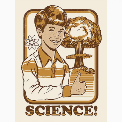 TELA BEGE 30x40 "SCIENCE" PYRAMID INTERNATIONAL