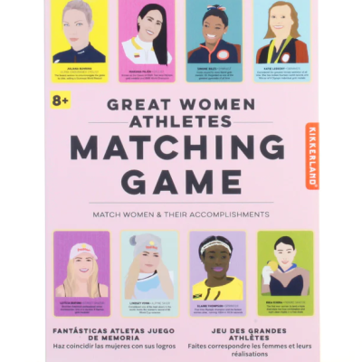GREAT WOMEN ATHLETES MATCHING GAME