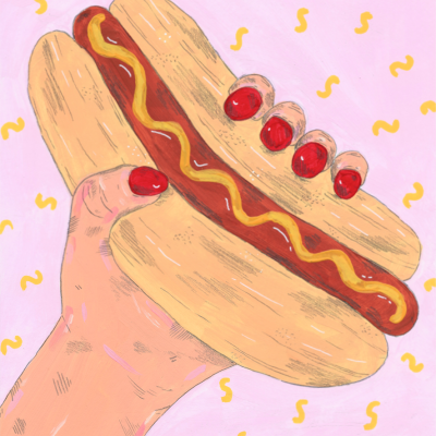 ORIGINAL "HOT DOG" DIANA COSTA