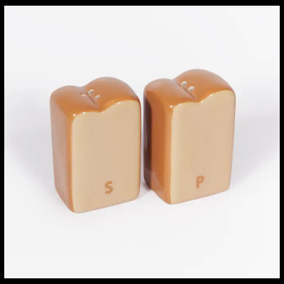 CONJUNTO SALEIRO PIMENTEIRO "BRIOCHE" - L'EXPRESSIONIST