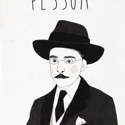 ILUSTRAÇÃO "FERNANDO PESSOA" LEONOR FEIJÓ