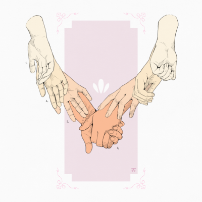 ILUSTRAÇÃO "COMO DAR AS MÃOS" FRANK O MUDO