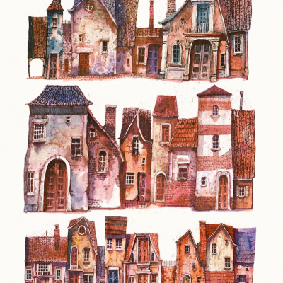 ILUSTRAÇÃO "DIFFERENT STREETS 1" FRANCISCO FONSECA