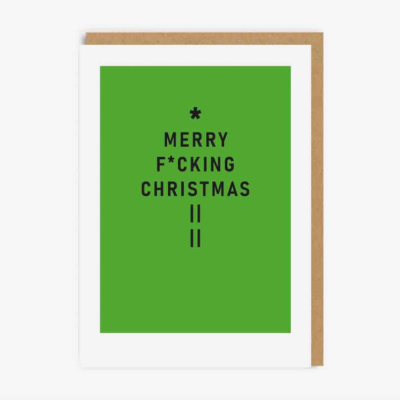 POSTAL "MERRY F**KING CHRISTMAS" OHH DEER