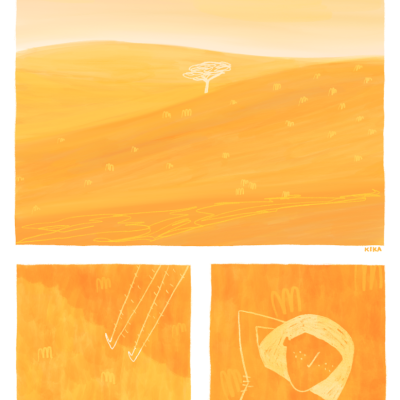 ILUSTRAÇÃO "DAYDREAMING" KIKA