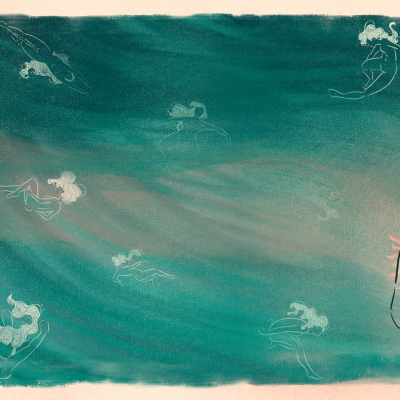 ILUSTRAÇÃO "A SAUDADE É IMENSA" CAROL GAESSLER