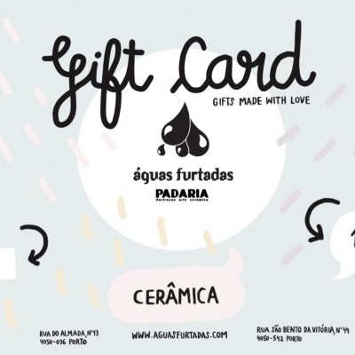 CARTÃO DE OFERTA PARA CERÂMICA - ÁGUAS FURTADAS DESIGN
