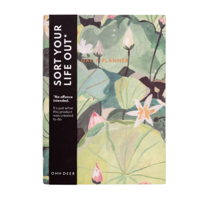 Water Lilies Daily Planner (Undated) Ohh Deer