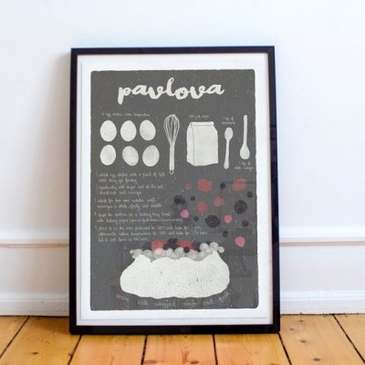 ILUSTRAÇÃO "PAVLOVA" PAULINA EATS AND DRAWS