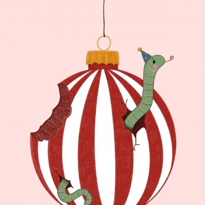 ILUSTRAÇÃO "ALTERNATIVE CHRISTMAS I" FEDERICA BOCCHI