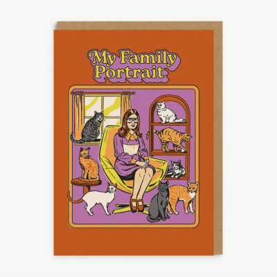 Family Portait Greeting Card