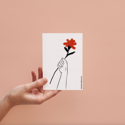 POSTAL " ABRIL" JOANA MUNDANA