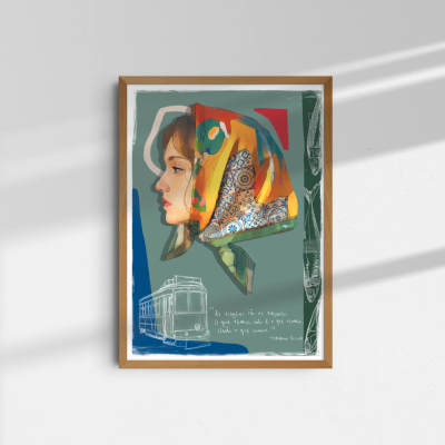 ILUSTRAÇÃO "MENINA E MOÇA" C'MARIE