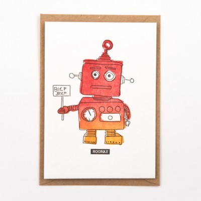 POSTAL "BEEP BEEP HOORAY" STUDIO FLASH