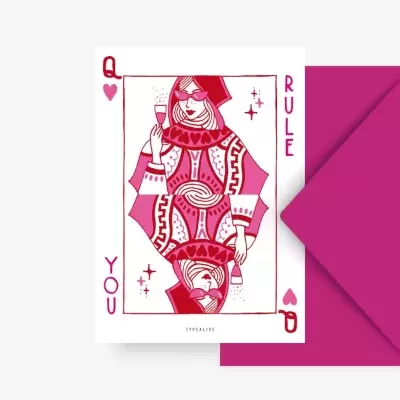 POSTAL "YOU RULE" TYPEALIVE