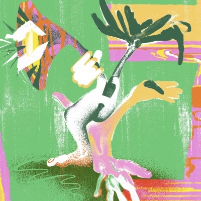 ILUSTRAÇÃO "SENTIMENTOS A(FLOR)ADOS -  MANEL CRUZ " MELINO