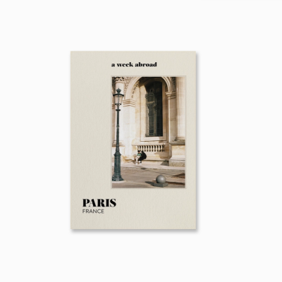 Livro De Paris - A WEEK ABROAD