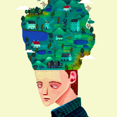 ILUSTRAÇÃO "HEAD IN PORTO" FRANCISCO FONSECA