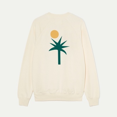 SWEATSHIRT CUNHA PALM ECRU LAPAZ