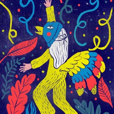 ILUSTRAÇÃO " PÁSSAROS LIVRES " CRISTINA MOREIRA