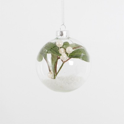 DECORAÇÃO DE NATAL "FESTIVE FLORA MISTLETOE" SASS & BELLE