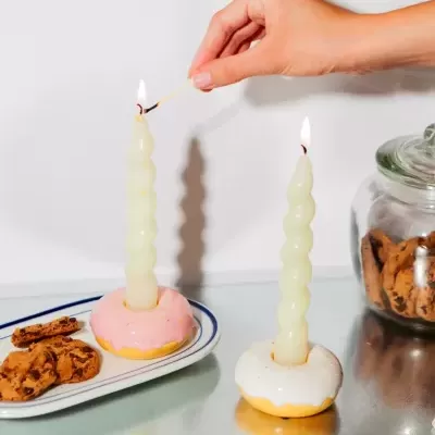 DONUT CANDLE HOLDER DOIY