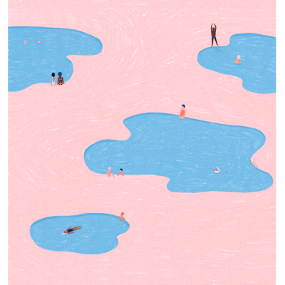 ILUSTRAÇÃO "LAKES" KIKA