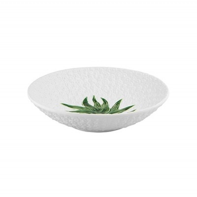 SALADEIRA 35.5 BAIXA ANÁNAS BRANCO BORDALLO PINHEIRO