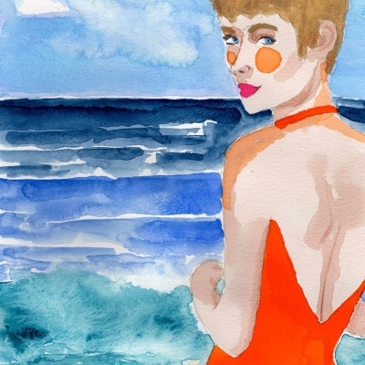 ORIGINAL"MULHER E O MAR" JOANA NOBREGA