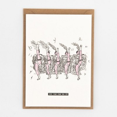 POSTAL "YOU CAN CAN" STUDIO FLASH