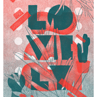 RISOGRAFIA "LOVELY" JAREK MANKIEWICZ