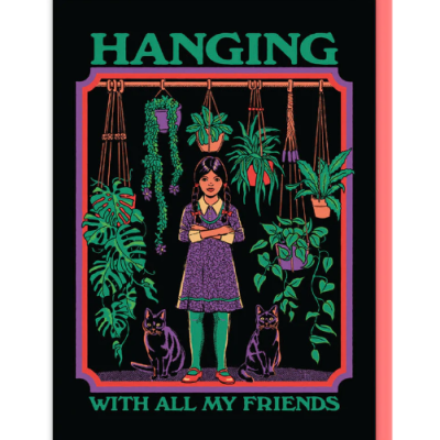 HANGING WITH ALL MY FRIENDS GREETING CARD OHH DEER