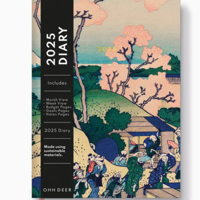 AGENDA DIÁRIA DA FLOR JAPONESA 2025 OHH DEER