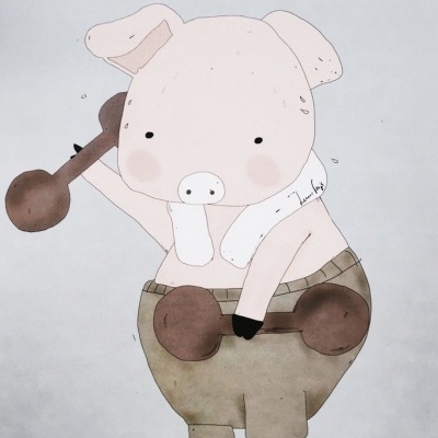 ILUSTRAÇÃO INFANTIL "PORCO UFF..." LEONOR FEIJÓ