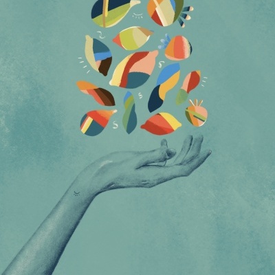 COLETIVA BEST OFF 2021 ILUSTRAÇÃO " CAMPO " PATRÍCIA SOARES