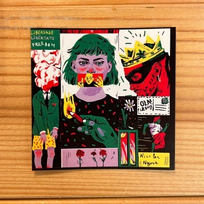 AUTOCOLANTE "FREEDOMS WE GIVE AWAY" NICOLAE NEGURA