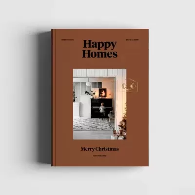 LIVRO "HAPPY HOMES - MERRY CHRISTMAS" COZY PUBLISHING