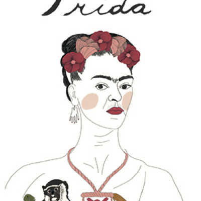 ILUSTRAÇÃO "FRIDA KAHLO" LEONOR FEIJÓ