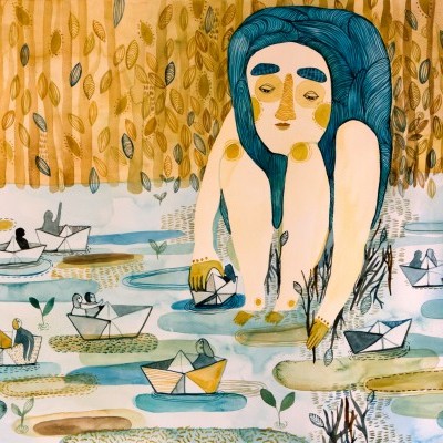 ILUSTRAÇÃO "RIVER OF LIFE" MIRJAM SIIM