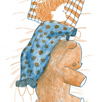 ILUSTRAÇÃO "SLEEPING BEAST " ANA RITA ROBALO