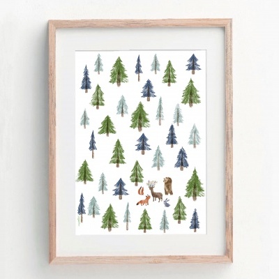 ILUSTRAÇÃO "VEADO ILUMINADO" ANA RITA ROBALO