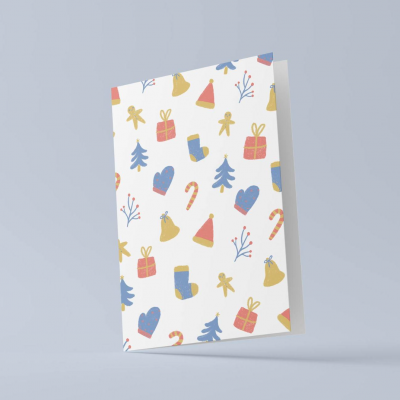 POSTAL DE NATAL "PADRÃO NATAL" GAMBUZINO