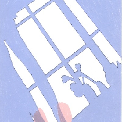 ILUSTRAÇÃO BORDADA "LUZ E SOMBRAS" GAMBUZINO