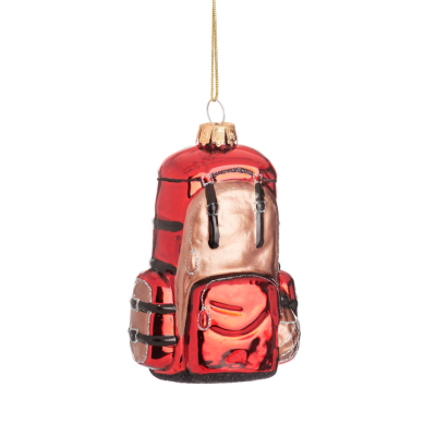 BACKPACK SHAPED BAUBLE SASS BELLE