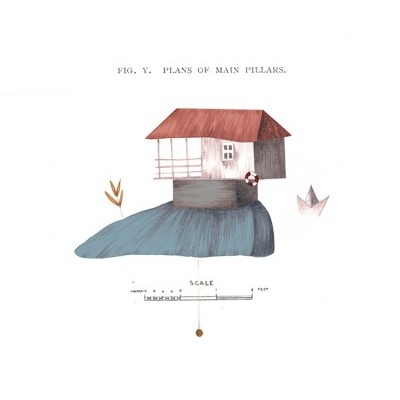 ILUSTRAÇÃO A5 "HOME IS WHERE YOUR STORY BEGINS" CLÁUDIA SALGUEIRO