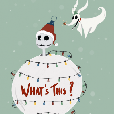 ILUSTRAÇÃO "XMAS JACK" GABRIELA CAVAZ